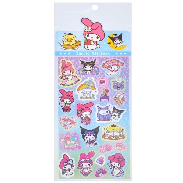 Декоративні наклейки "Sanrio Stickers" SZ240906-13 з блискітками