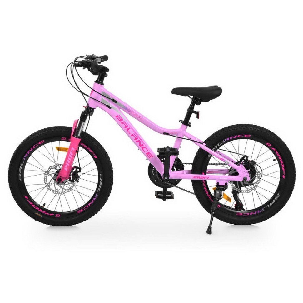 Велосипед дитячий "BALANCE" BL-2001, 20 дюймів, рожевий 4