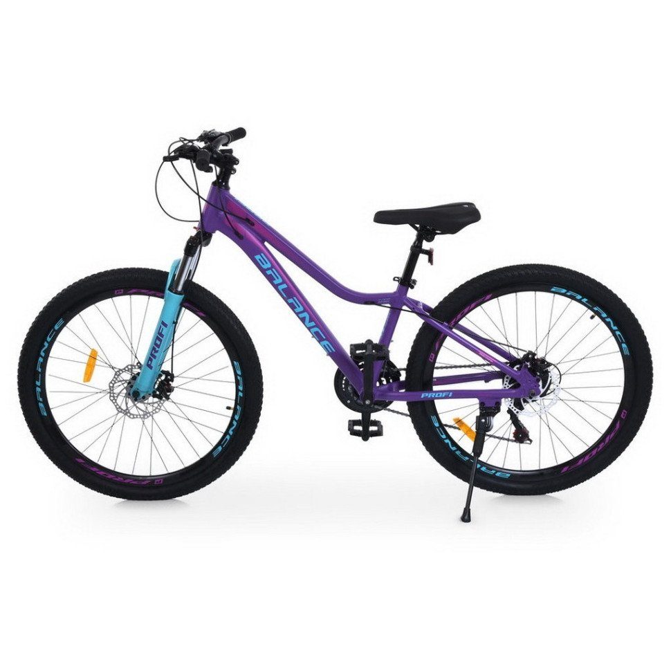 Велосипед дитячий "BALANCE" BL-2607, 26 дюймів, сливовий 4