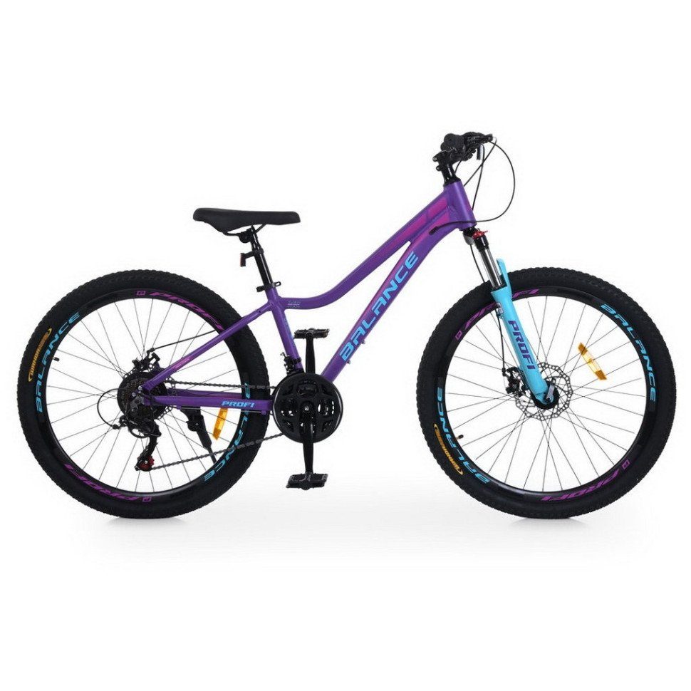Велосипед дитячий "BALANCE" BL-2607, 26 дюймів, сливовий 2
