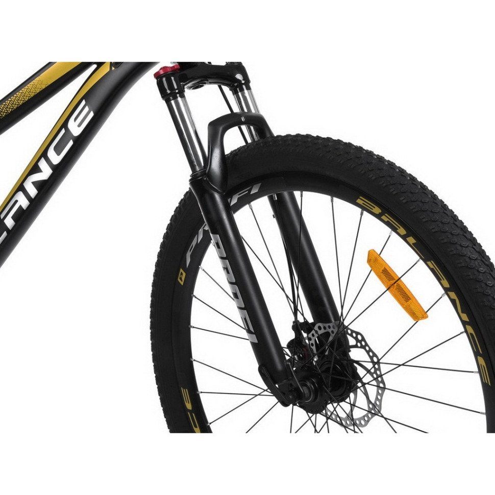 Велосипед дитячий "BALANCE" BL-27508, 27,5 дюймів, чорно-золотий 6