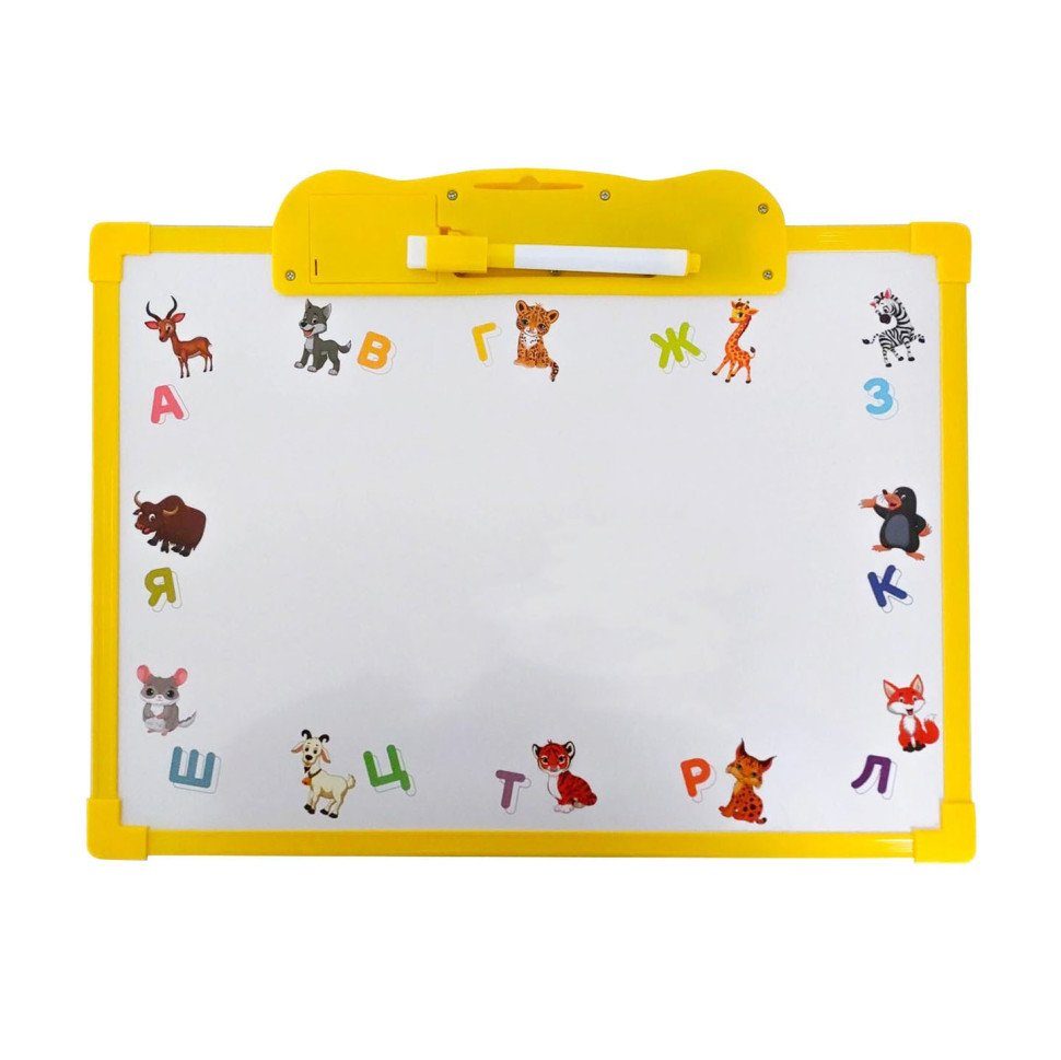Інтерактивна дошка Весела Абетка SK 0020(Yellow) 2 в 1, для малювання, українська мова 2