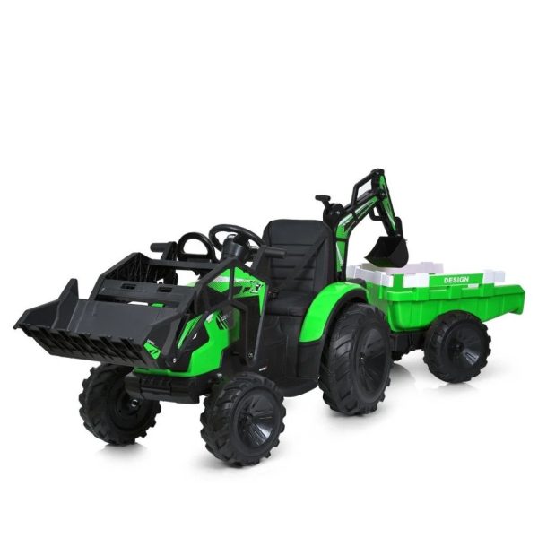 Дитячий електромобіль Трактор M 4847EBLR-5(24V) до 30 кг