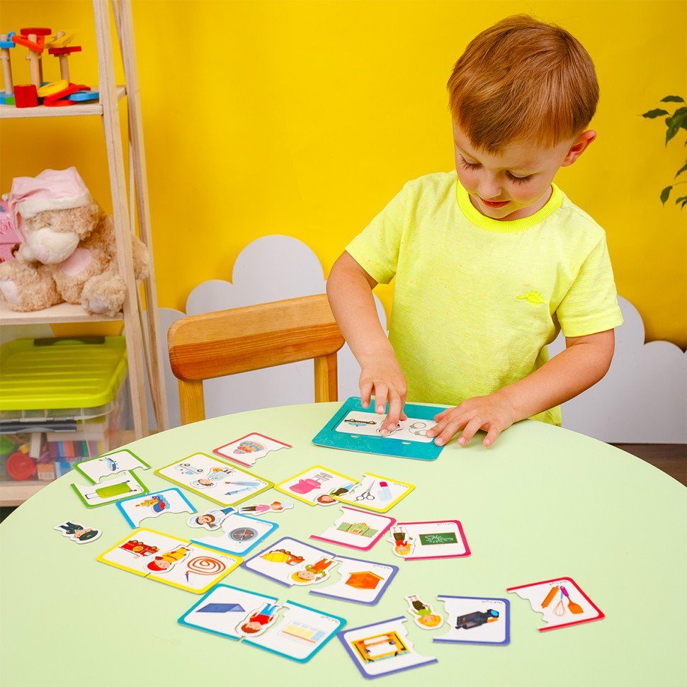 Настільна гра на асоціації "У світі професій" Vladi Toys VT1804-44 (укр) 7