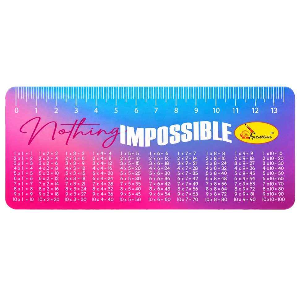 Набір ламінованих закладок для книг "Nothing IMPOSSIBLE" АП-0902-9, 4 шт 2