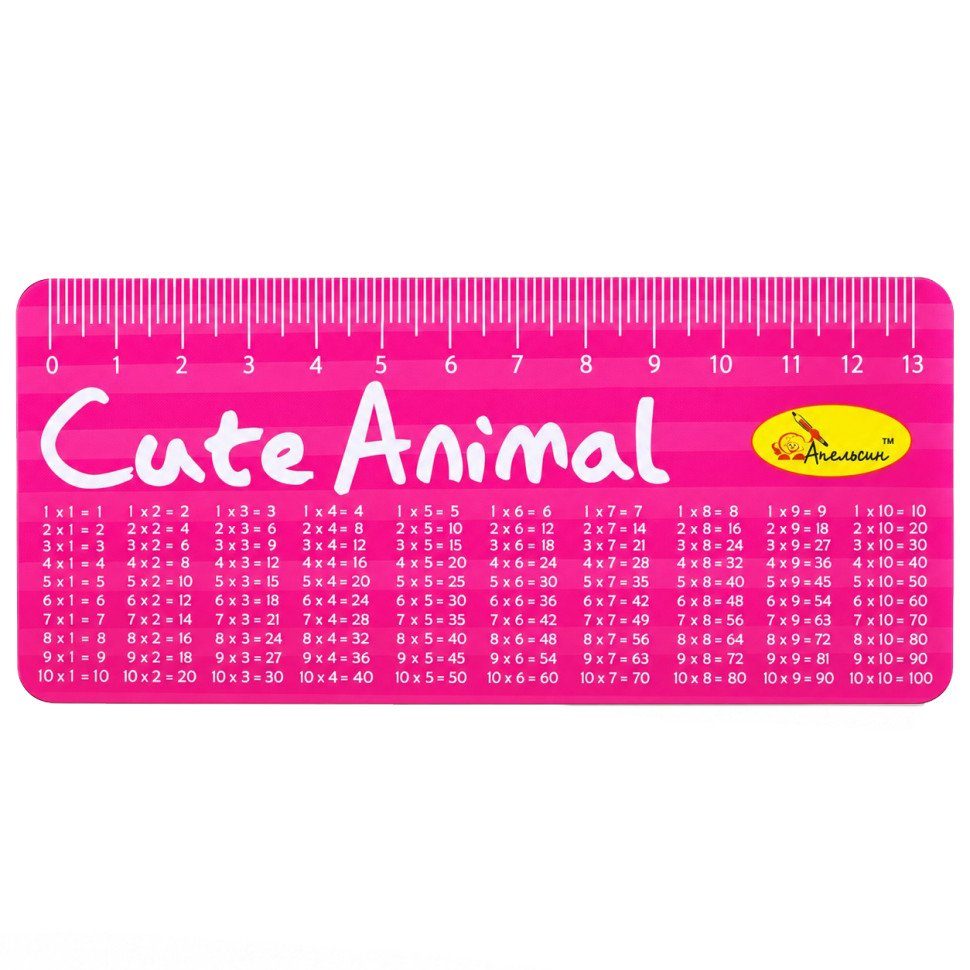 Набір ламінованих закладок для книг "Cute Animal" АП-0902-10, 4 шт 2