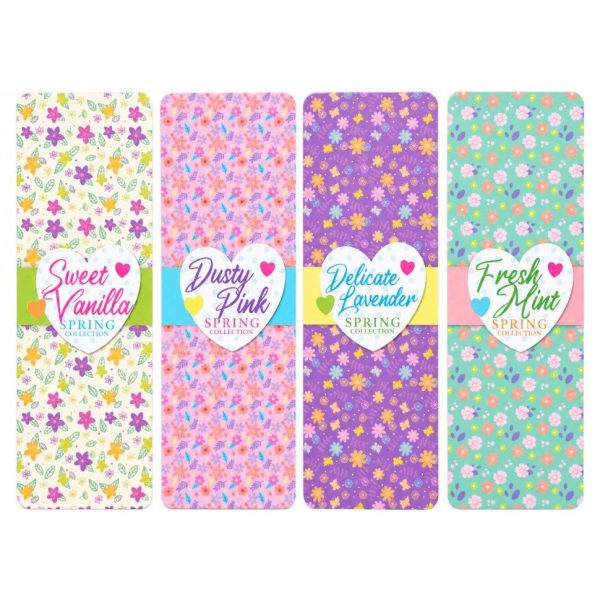 Набір ламінованих закладок для книг "Spring Collection" АП-0902-11, 4 шт