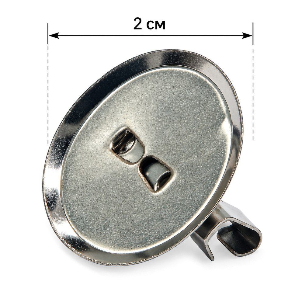 Металева заготовка для значків Badge-20mm діаметр 2 см 2