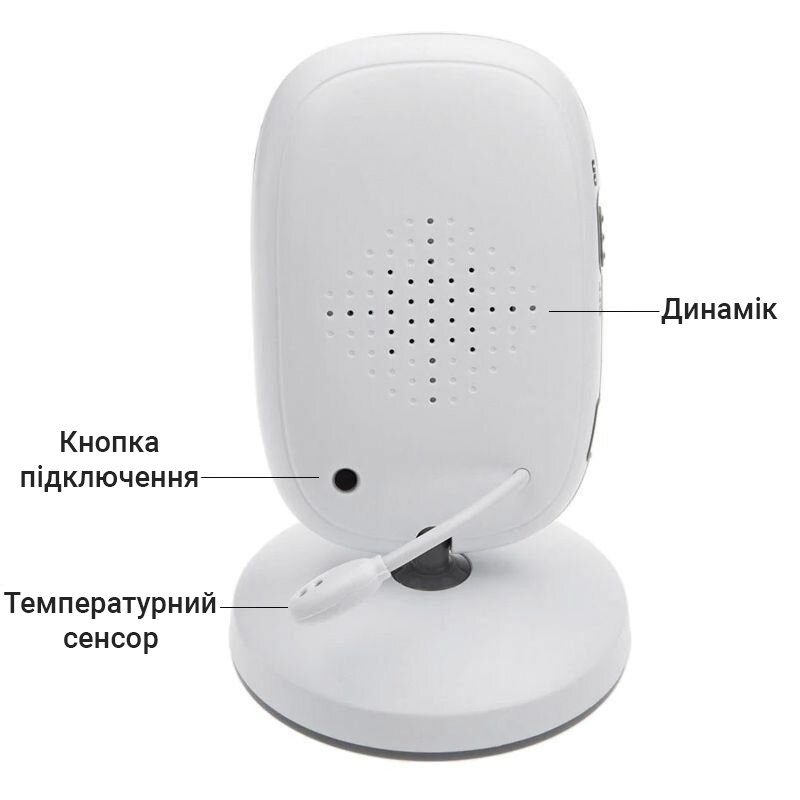 Відеоняня зі зворотним зв'язком бездротова Baby Monitor VB603, HD720P, 3,2" 5