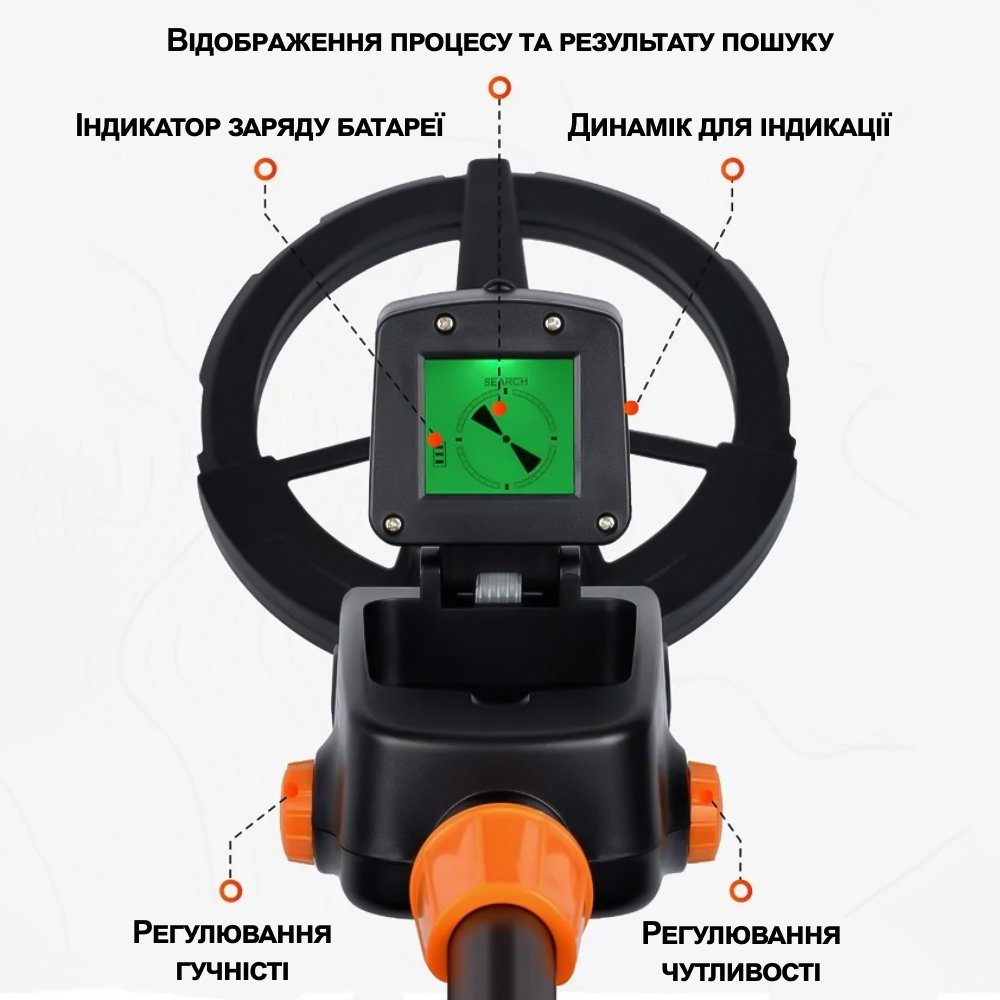 Дитячий металошукач Kkmoon MD1008A 4