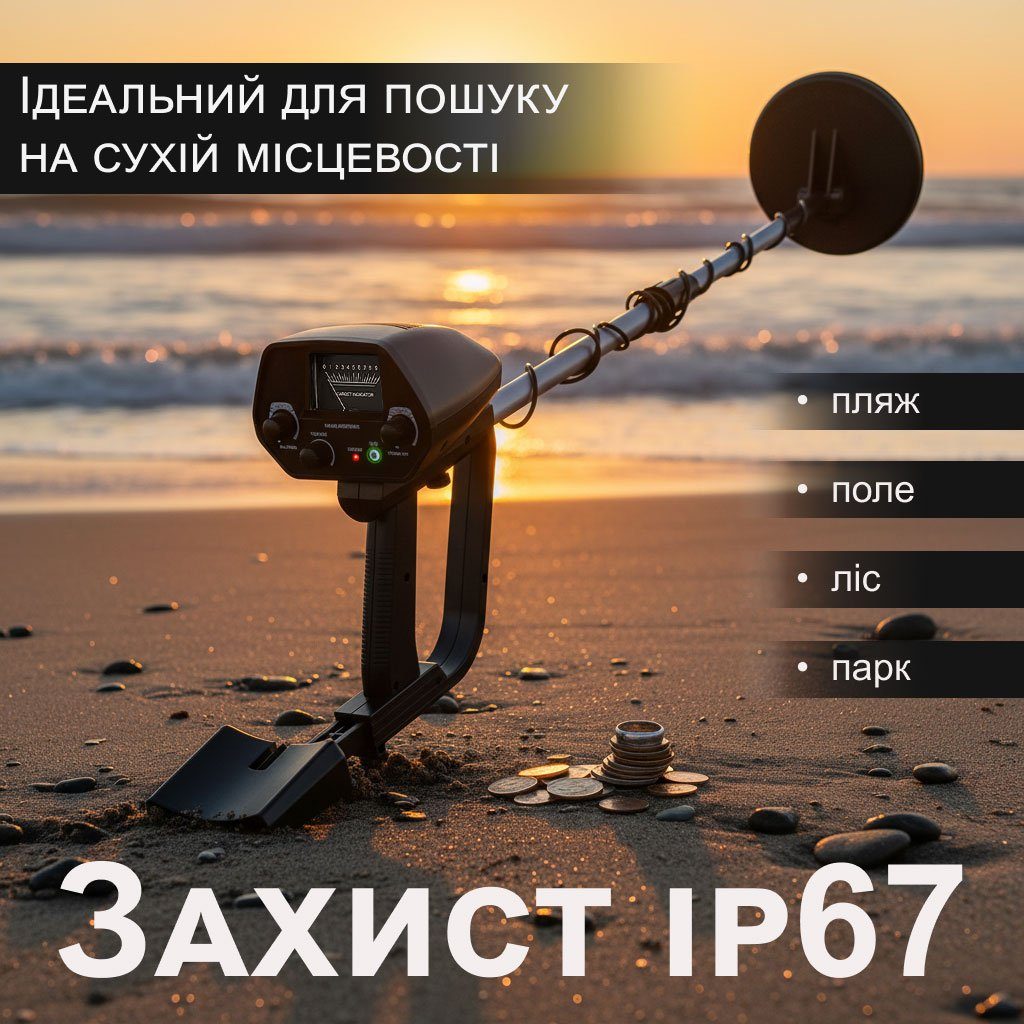 Ґрунтовий металошукач Kkmoon MD4030, металодетектор для новачків 7