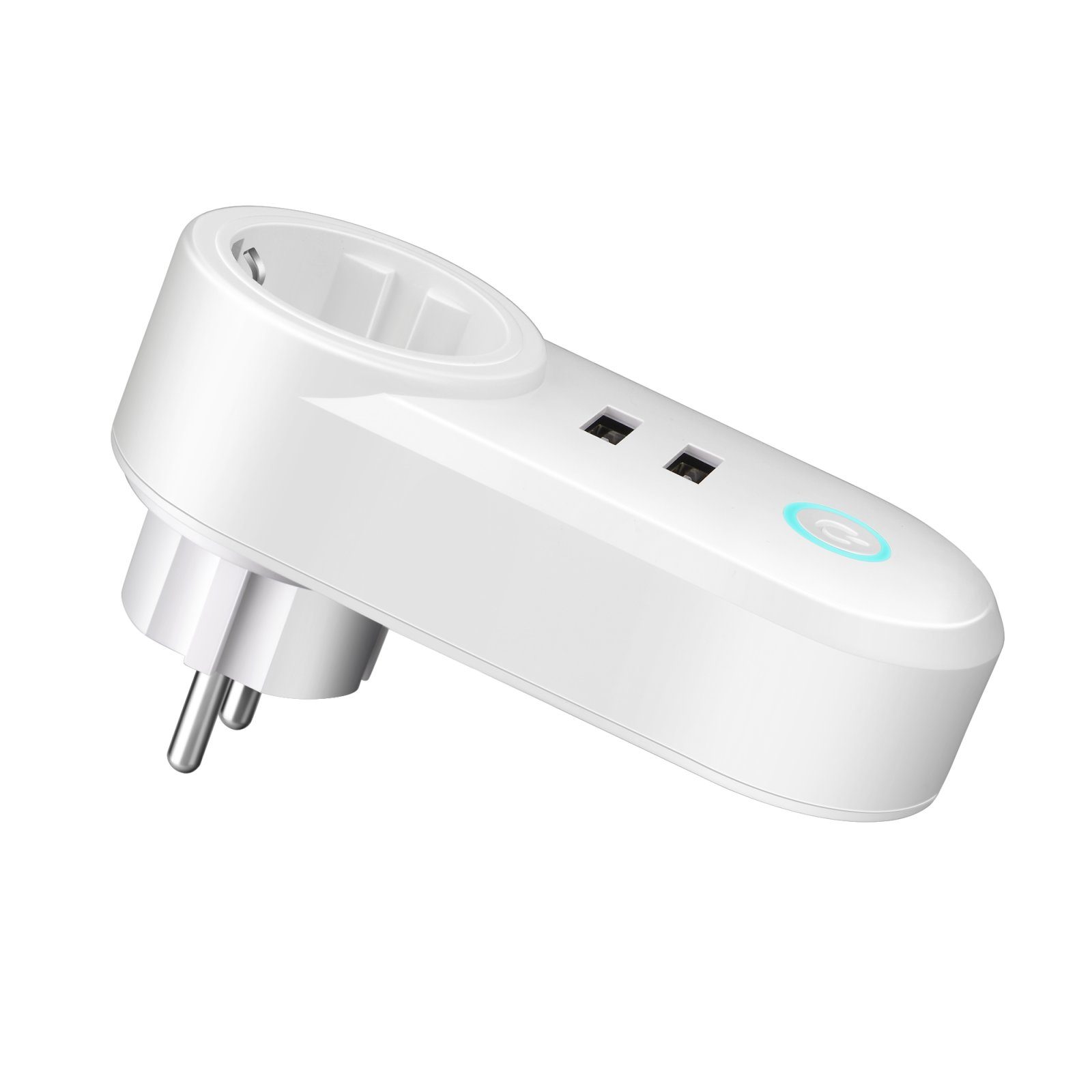 Розумна Wifi розетка USmart IS-02w з USB роз'ємами, 16А, підтримка Tuya, Android / iOS 5