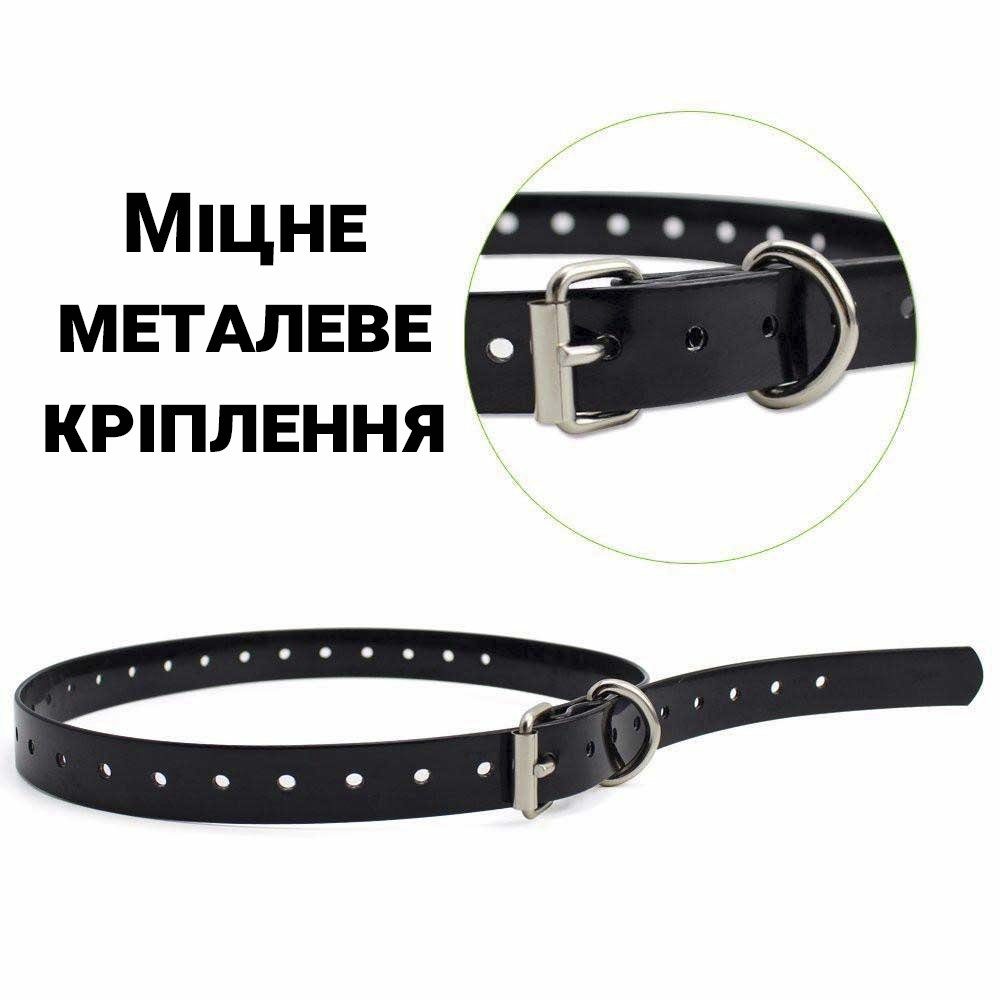 Додатковий ремінь для електронашийника Pet DTC-800, Чорний 6