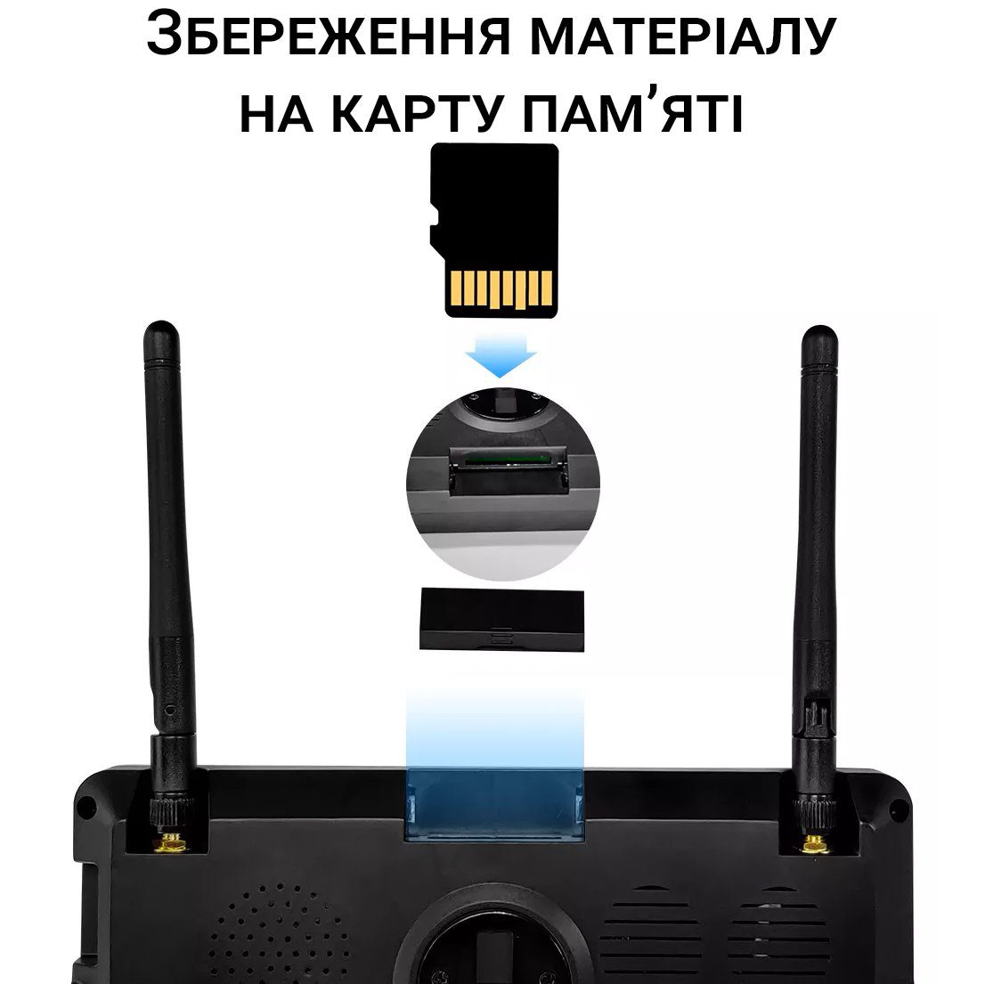 Безпровідна камера заднього виду з монітором 7" Podofo K0205 | паркувальний комплекс з відеореєстратом для вантажних автомобілів 4