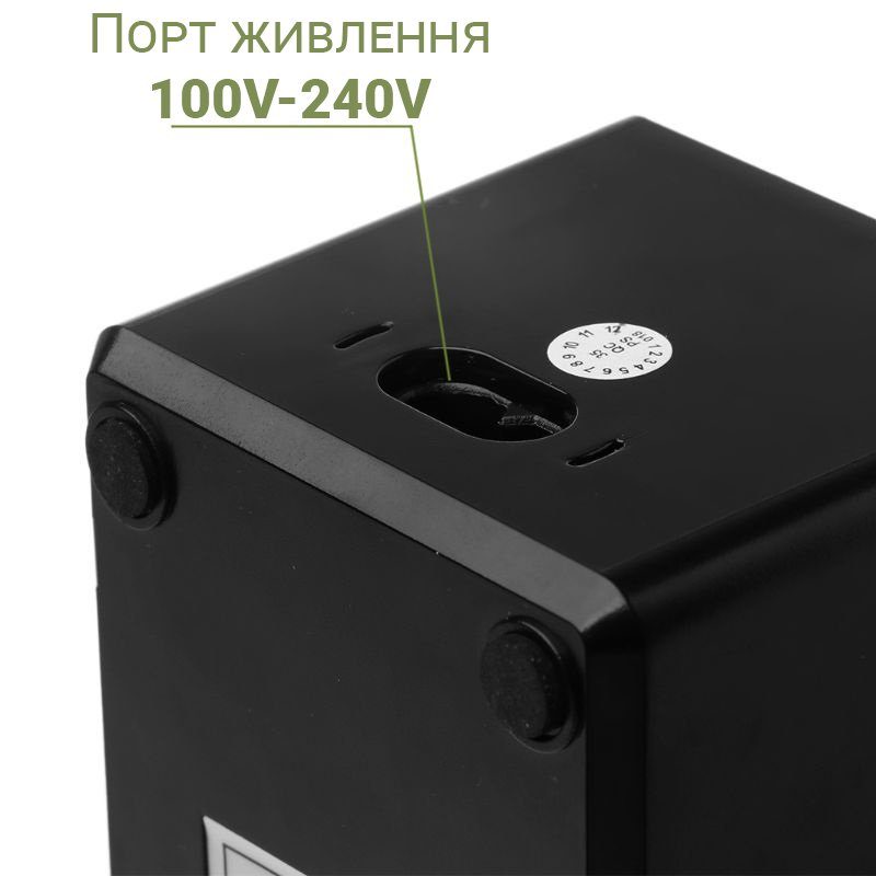Багатопортовий мережевий зарядний пристрій на 10 USB роз'ємів Addap MCS-A5B, док-станція для зарядки, 50W, Orange 8