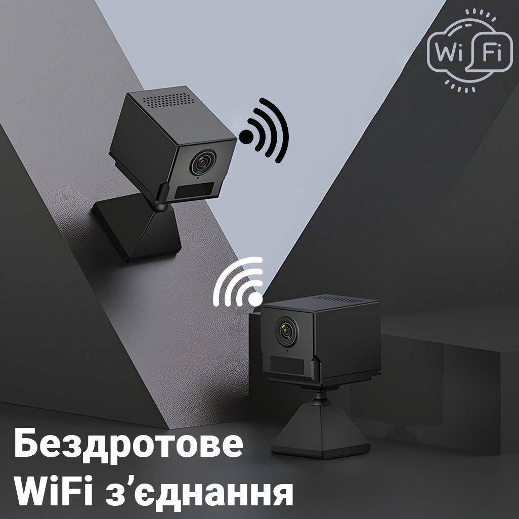 WiFi міні камера відеоспостереження Camsoy S50, до 250 днів автономної роботи, з датчиком руху, iOS/Android, FullHD 1080P. 4