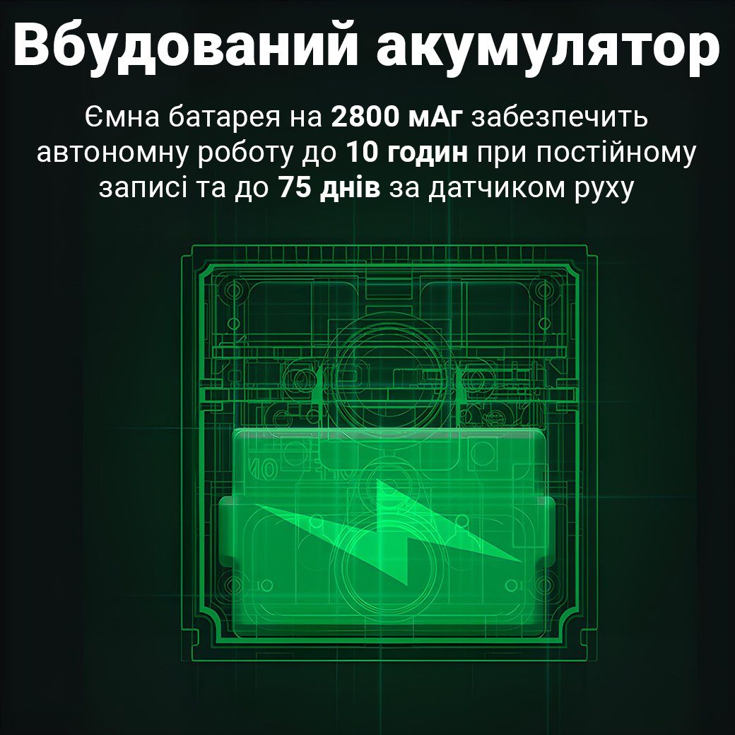 WiFi міні камера відеоспостереження Camsoy S50, до 250 днів автономної роботи, з датчиком руху, iOS/Android, FullHD 1080P. 11