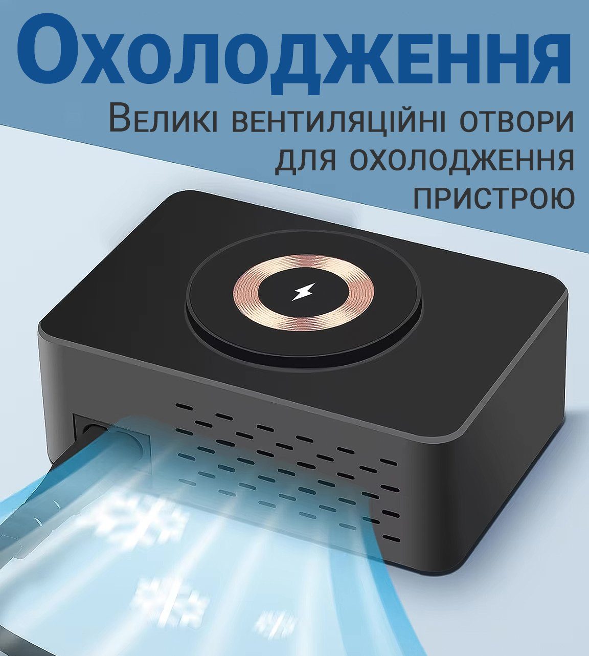 Багатопортовий зарядний пристрій з бездротовою зарядкою Addap MCS-818D+ | зарядна док-станція на 4 роз'єми Type-C PD + 4 роз'єми USB QC3.0, 140W 8