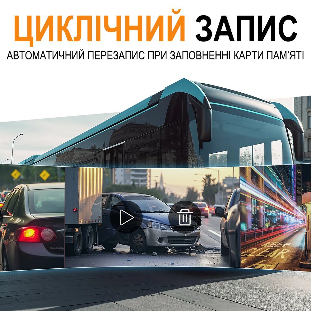Електронне дзеркало заднього виду Podofo A3713B 10.36", цифрова система заміни дзеркал для вантажного автомобіля, DVR, камера заднього виду, контроль сліпих зон, ліве 7