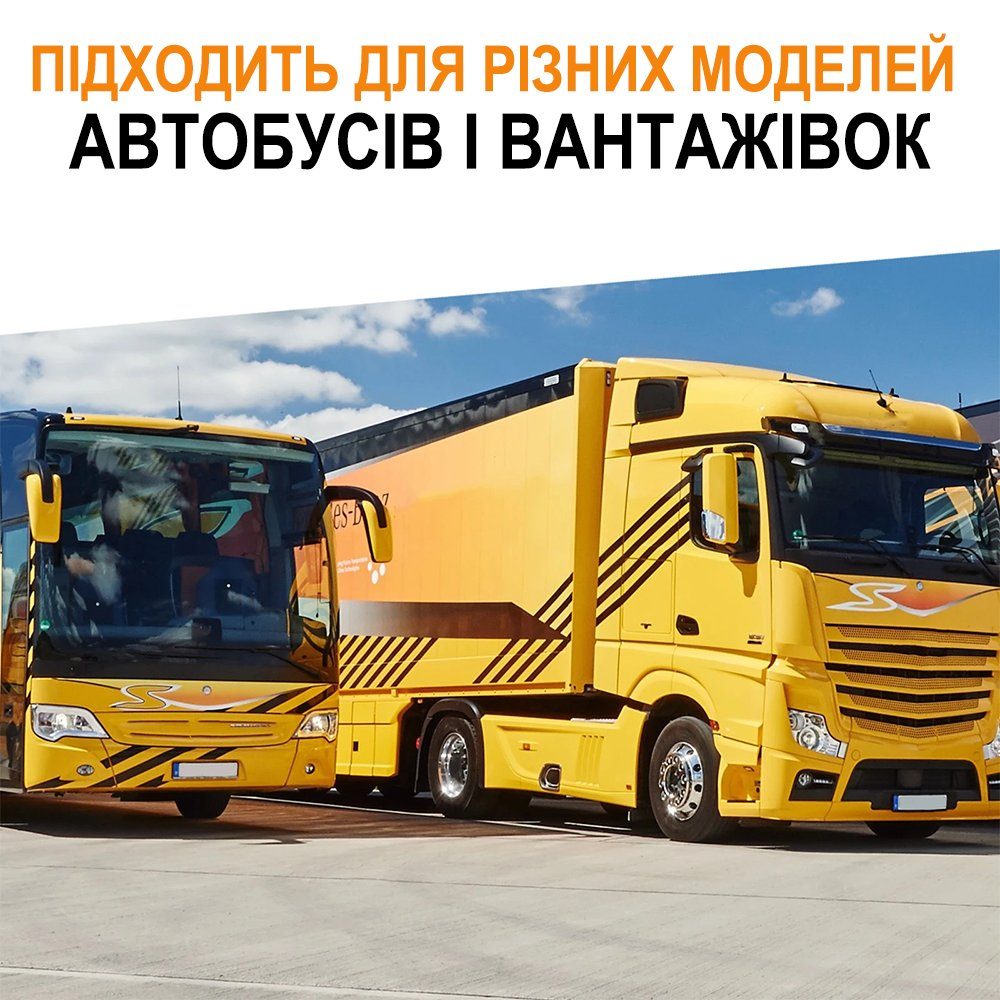 Цифрова система замінників дзеркал заднього виду Podofo A3713A, електронне дзеркало 10.36” з камерою заднього виду для моніторингу сліпих зон вантажних автомобілів (праве) 10