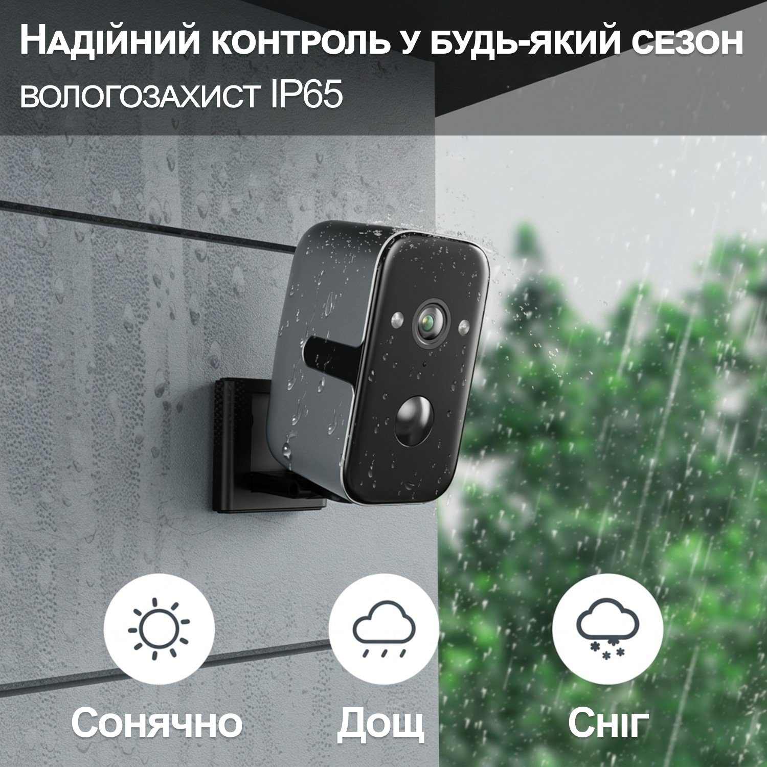 Автономна вулична 4G камера відеоспостереження Camsoy F7G, з датчиком руху, нічним баченням та додатком iOS/Android 5