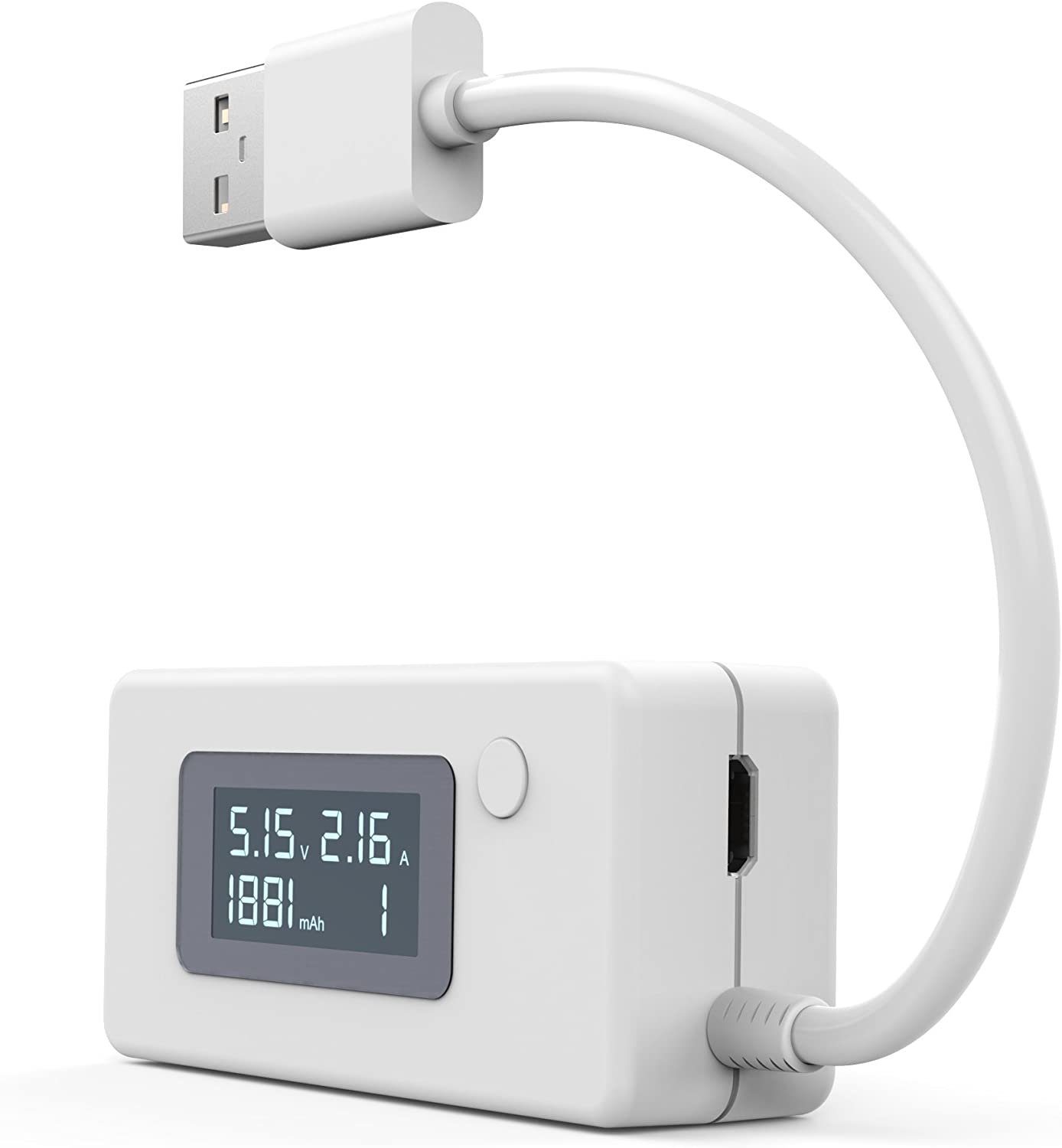 USB тестер споживання, ємності, usb вольтметр амперметр Hesai KCX-017 2