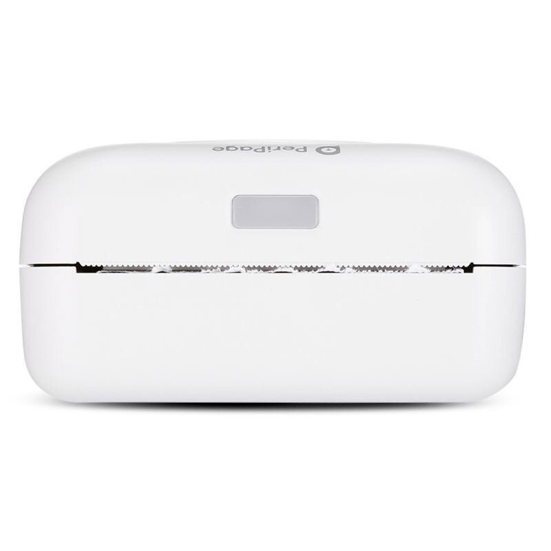 Портативний bluetooth термопринтер для смартфона PeriPage A6, білий 11