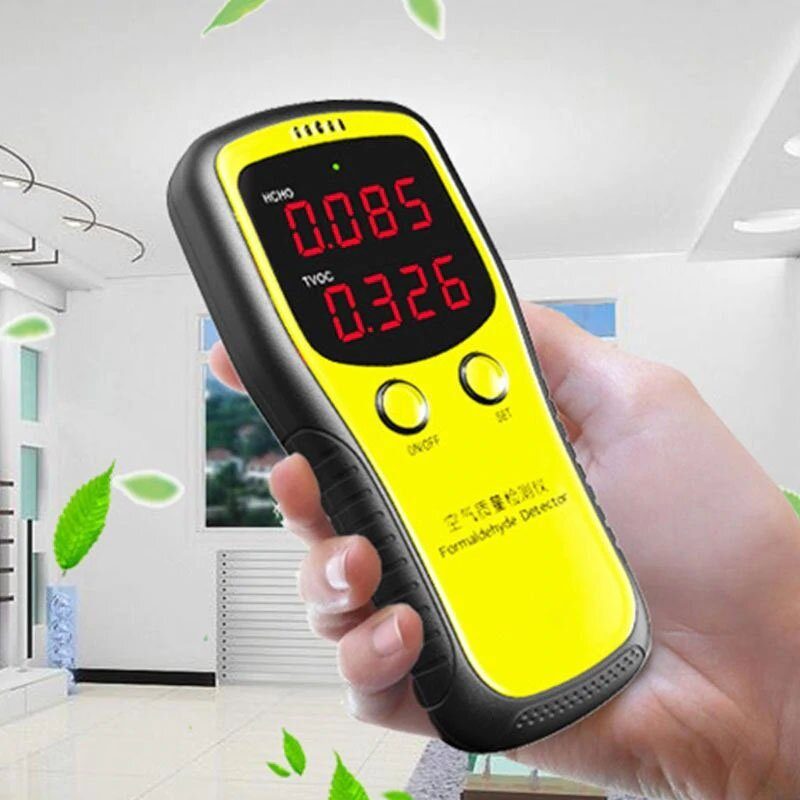 Вимірювач якості повітря, TVOC, HCHO портативний з LED дисплеєм SENSOR AIR-Q2 3
