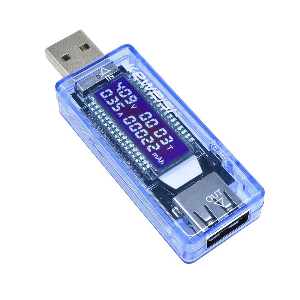 USB тестер напруги з цифровим дисплеєм Keweisi 2
