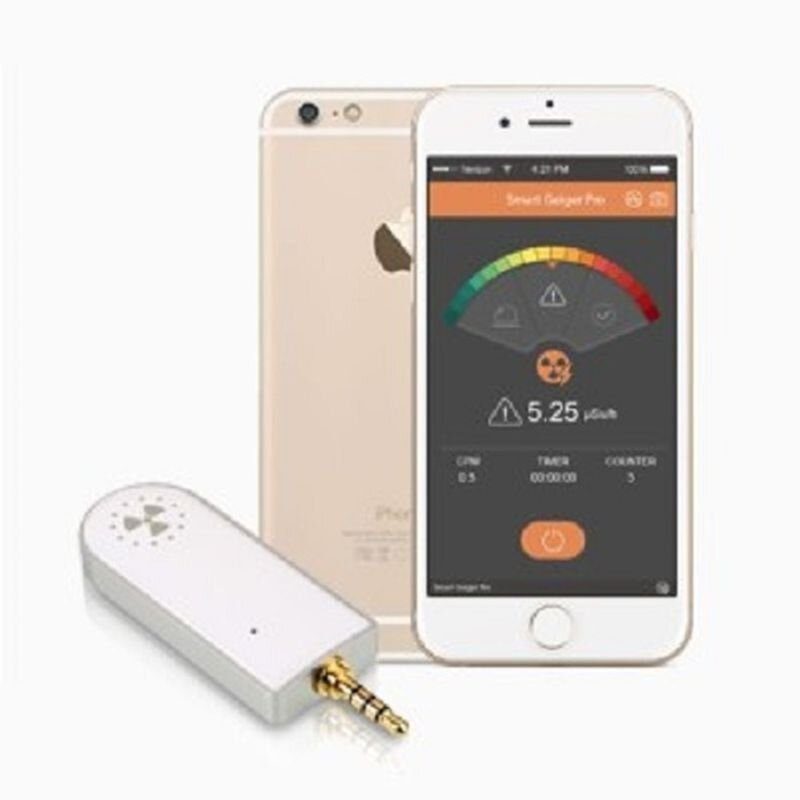 Дозиметр для смартфона FTLAB Smart Geiger Pro, для вимірювання загального радіаційного фону 7