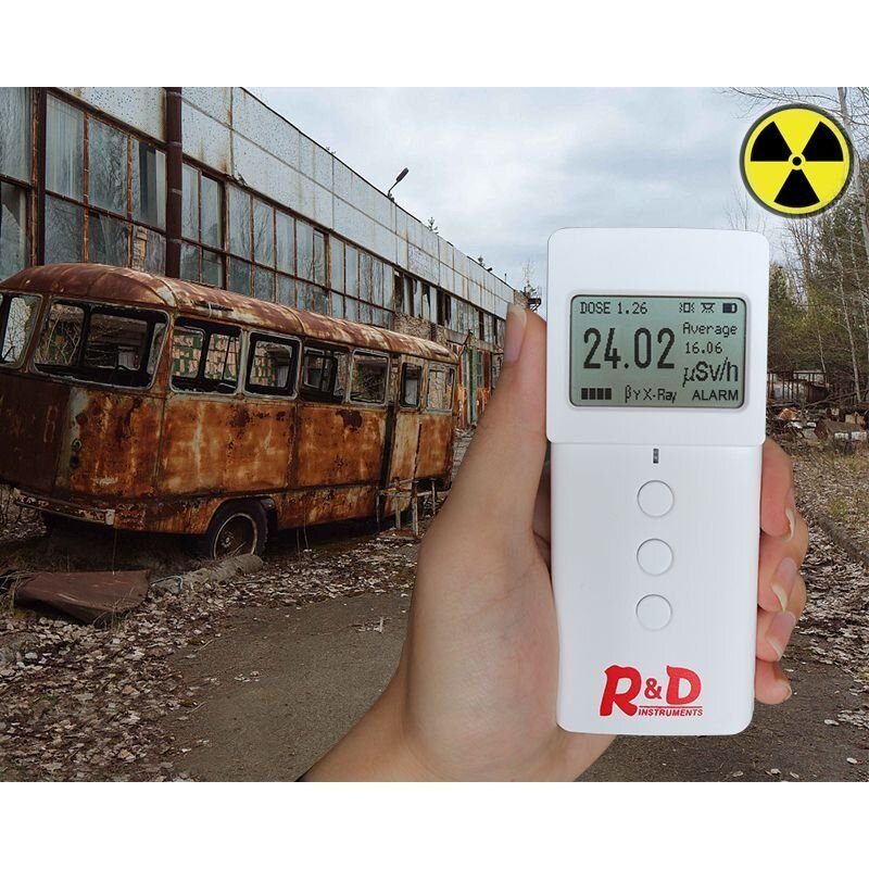 Побутовий радіометр, лічильник Гейгера R & D INSTRUMENTS KB 4011, дозиметр для вимірювання радіації 6