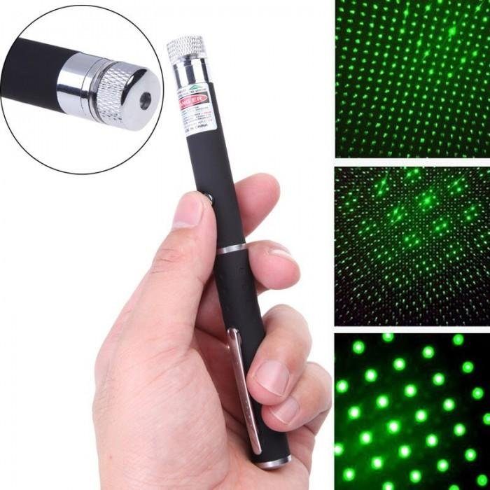Лазерна указка з зеленим променем Green Laser Pointer 8410, потужність 1000mW 2