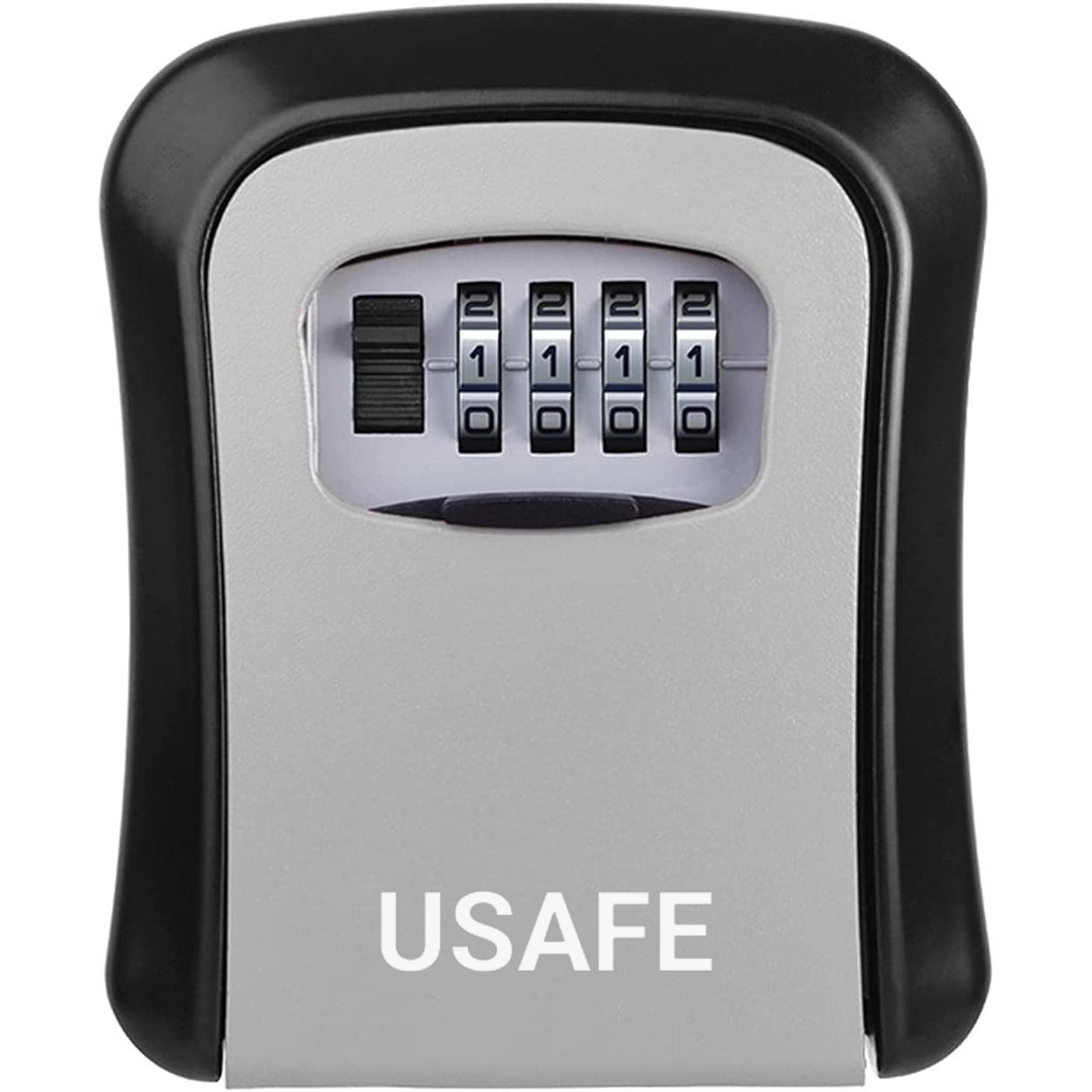 Антивандальний зовнішній міні сейф для ключів uSafe KS-03, з кодовим замком, настінний, Сірий 2