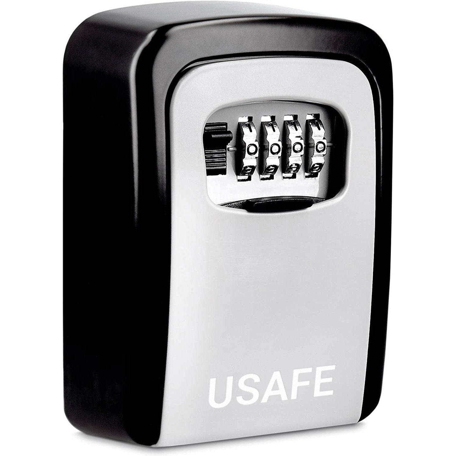 Антивандальний зовнішній міні сейф для ключів uSafe KS-04, з кодовим замком, настінний, Сірий 2