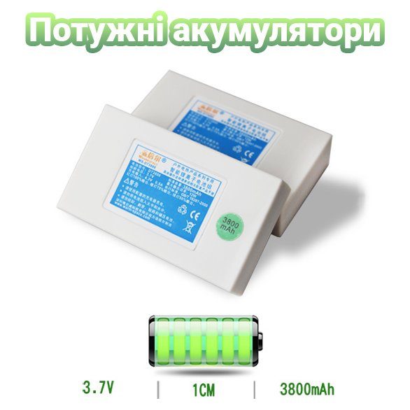 Акумулятор змінний uWarm 3800MAH з регулюванням режимів для рукавиць та вустілок SE330LA 8