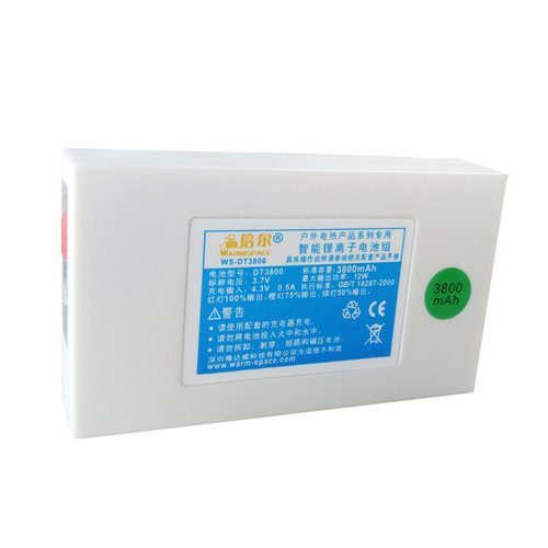 Акумулятор змінний uWarm 3800MAH з регулюванням режимів для рукавиць та вустілок SE330LA 4