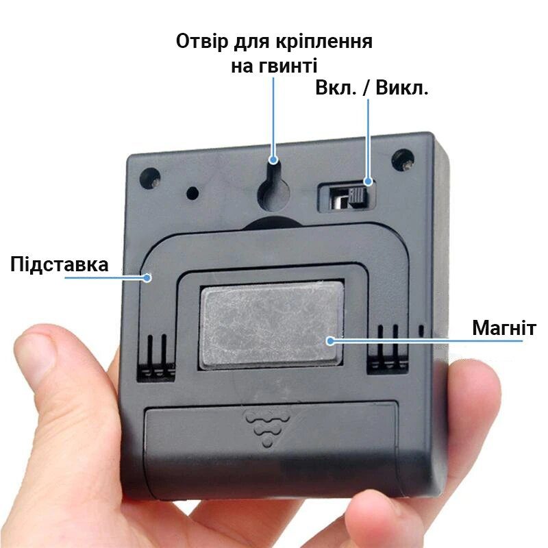 Кухонний таймер uChef TM-02 з режимом секундоміра і звуковою індикацією 5