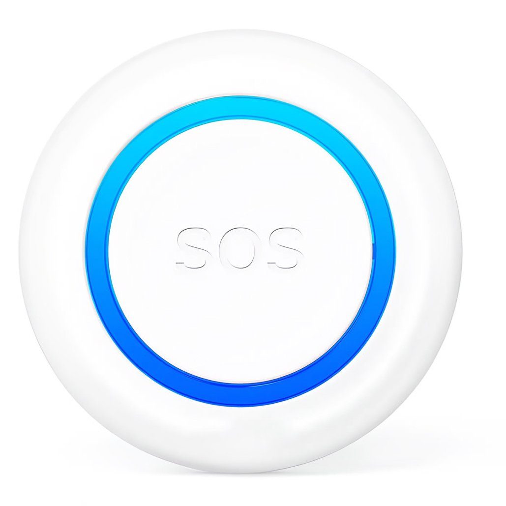 Бездротова WiFi тривожна кнопка SOS для людей похилого віку USmart SOS Button-01w, сигнальний пульт виклику з підтримкою Tuya 2