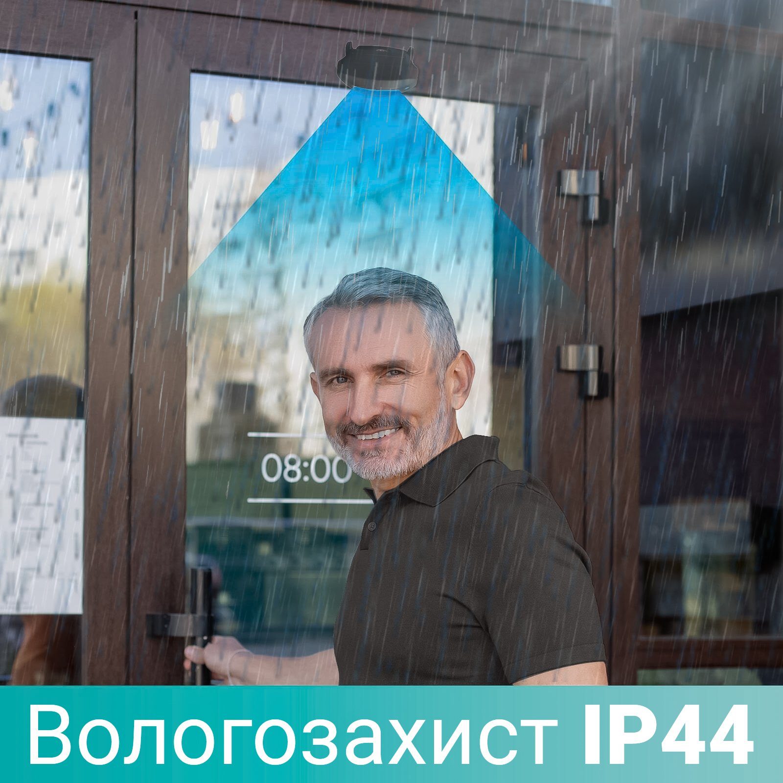Бездротовий дверний дзвінок по датчику руху Digital Lion MDB-02, вологозахищений, до 300 м, Чорний 11