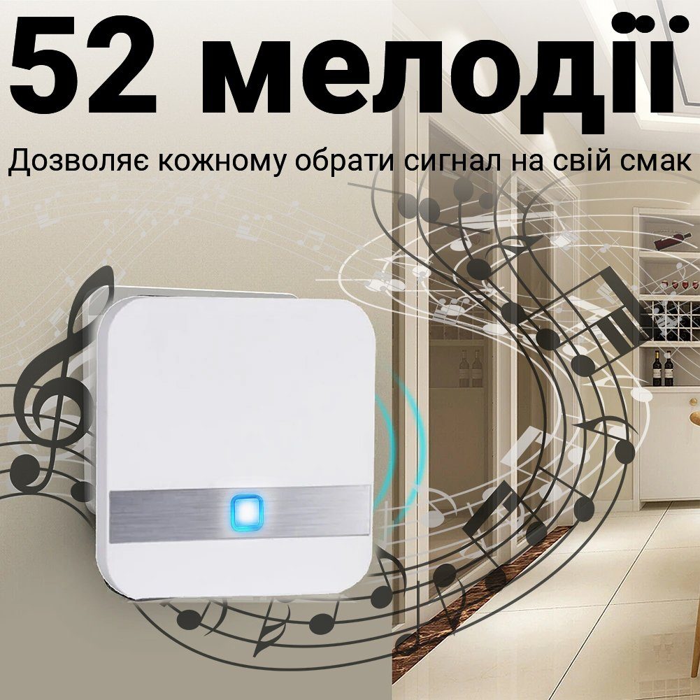 Бездротова система виклику персоналу / медсестри для літніх людей Digital Lion PAB-01, з 1 кнопкою SOS, до 100м 5
