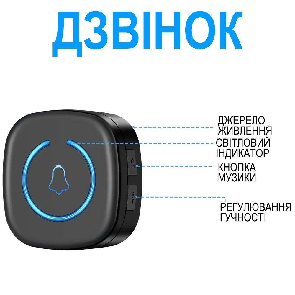Бездротова система виклику персоналу / медсестри для літніх людей Digital Lion PAB-03 з браслетом, до 300м, black 8