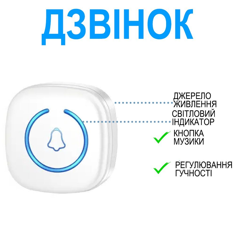 Бездротова система виклику персоналу / медсестри для літніх людей Digital Lion PAB-03 з браслетом, до 300м, white 7