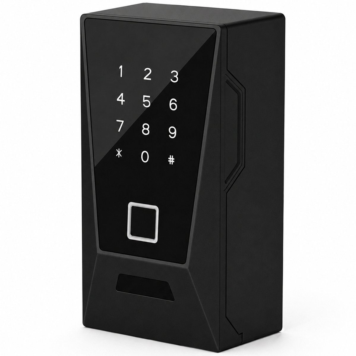 Розумний Wi-Fi сейф для ключів uSafe KS-12w з біометричним сканером, NFC, PIN-кодом та захистом IPX5, Чорний 11