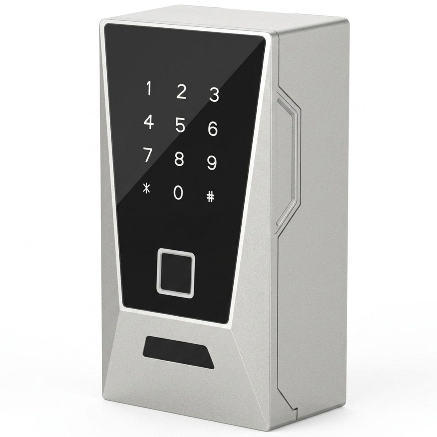 Розумний Wi-Fi сейф для ключів uSafe KS-12w з біометричним сканером, NFC, PIN-кодом та захистом IPX5, Сірий 11
