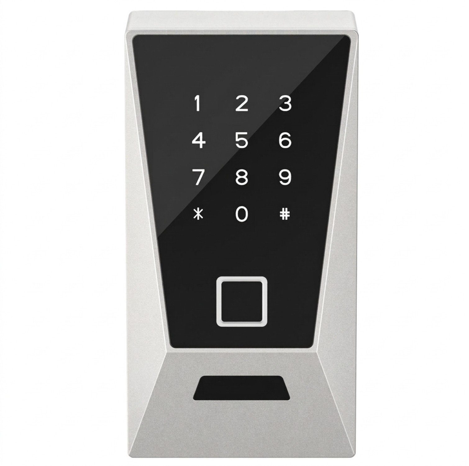 Розумний Wi-Fi сейф для ключів uSafe KS-12w з біометричним сканером, NFC, PIN-кодом та захистом IPX5, Сірий