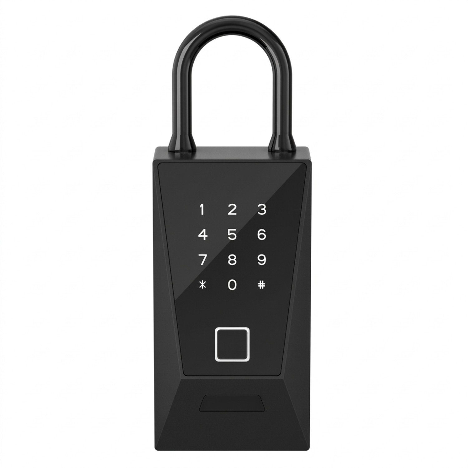 Розумний Wi-Fi сейф для ключів з гачком uSafe KS-12wh з біометричним сканером, NFC, PIN-кодом та захистом IPX5, Чорний 11