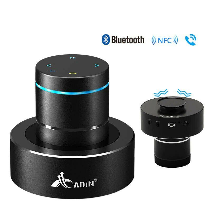 Потужна віброколонка bluetooth портативна 26 Ватт Adin S8BT 10