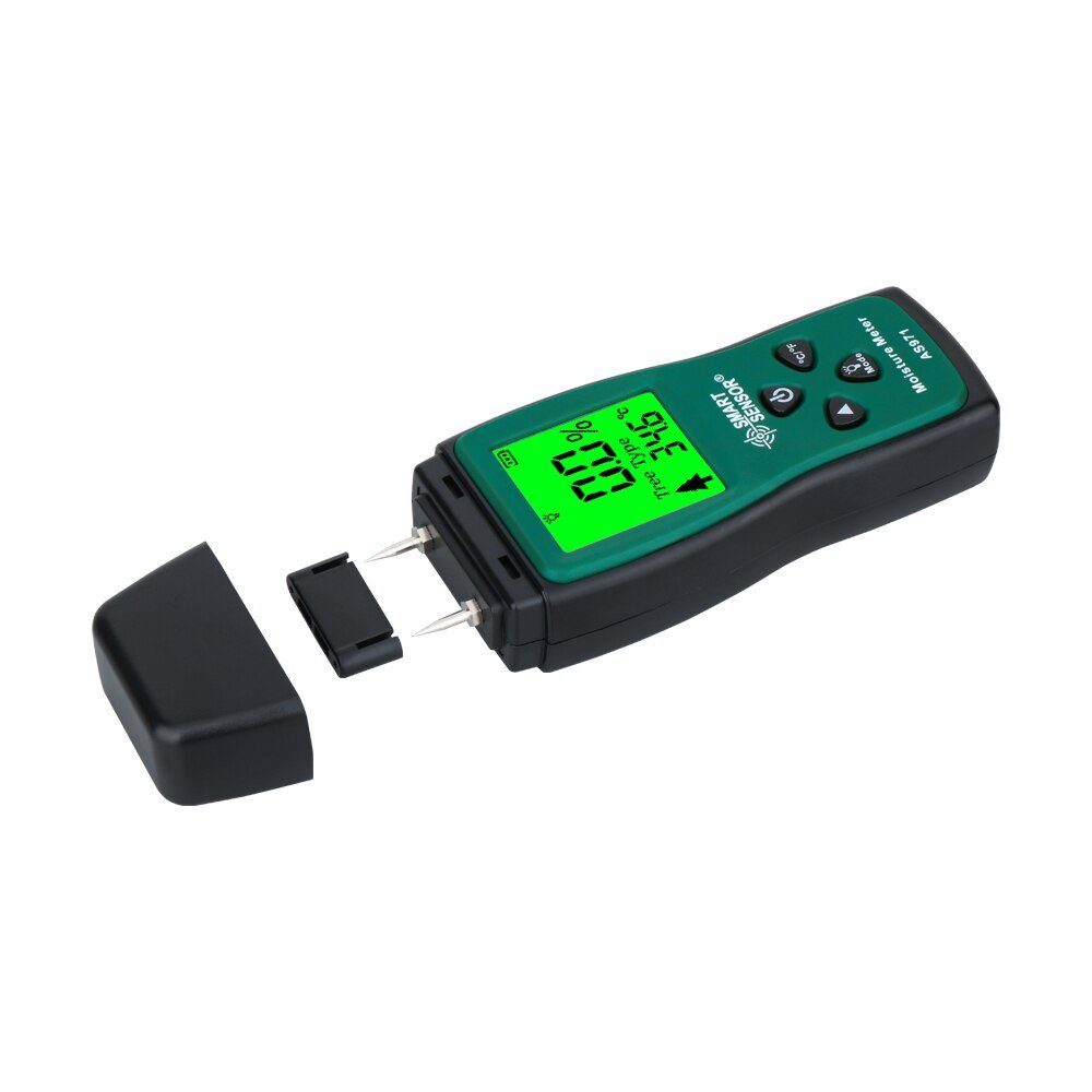 Вологомір голчастий професійний Smart Sensor AS971 для деревини, паперу 9