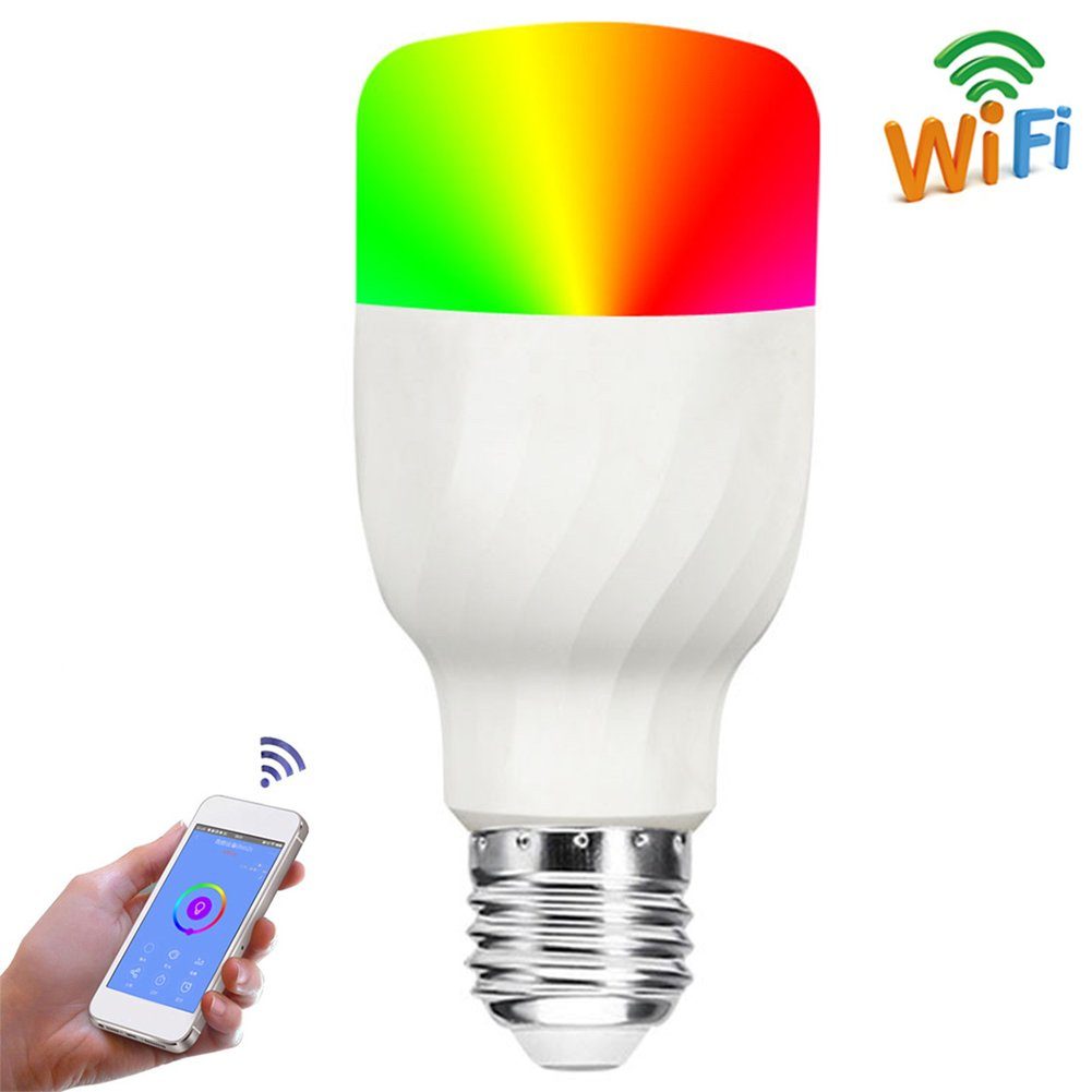 Розумна світлодіодна WiFi LED лампочка USmart Bulb-01w, смарт-лампа з підтримкою Tuya, Android/iOS 7