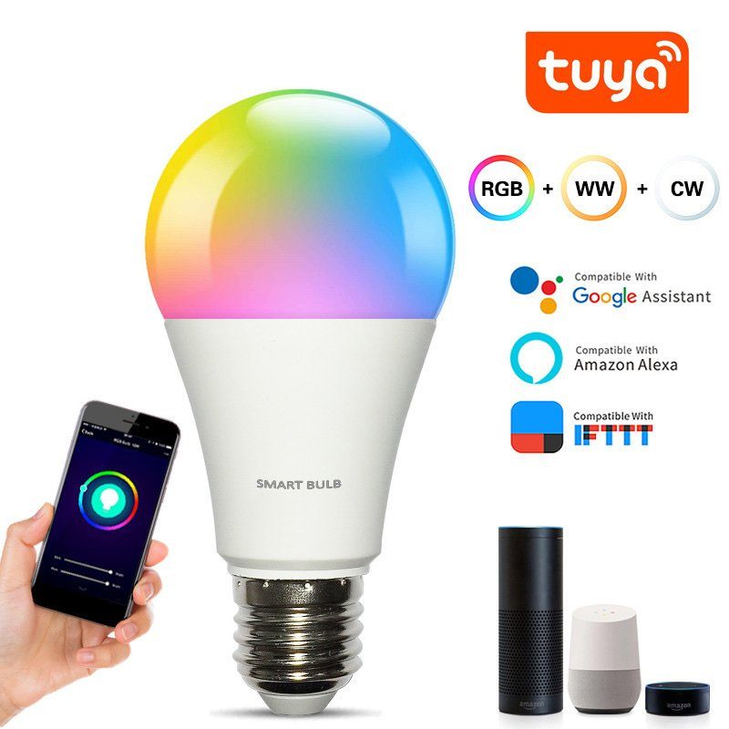 Розумна світлодіодна WiFi LED лампочка USmart Bulb-03w, RGB, з підтримкою Tuya, E27, 200-240V 6